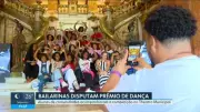 Crianças da Cidade de Deus visitam Theatro Municipal e assistem a seletiva de balé
