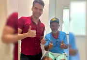 Crianças emocionam médico com homenagem de despedida em povoado do Tocantins