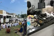 Detento do semiaberto é preso por tráfico durante trabalho em Praia Grande, SP
