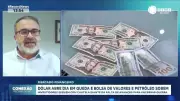 Dólar cai e Bolsa sobe em dia de cautela com guerra no Oriente Médio