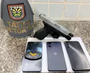 Dois jovens são presos após roubarem celular de adolescente em Boa Vista