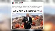 Donald Trump viraliza com recado ao Irã: 'chega de ser bonzinho'