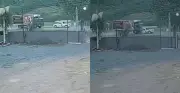 Duas pessoas morrem em grave acidente entre carro e caminhão na BR-470 em Indaial