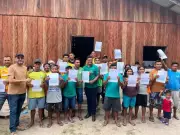 Emater realiza ação itinerante para beneficiar indígenas Sateré-Mawé no Pará