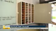 Escolas de Santarém adotam armários para celulares e relatam melhora na concentração dos alunos