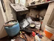 Explosão por vazamento de gás destrói cozinha de apartamento em Manaus