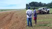 Fazendeiro morre em acidente grave após perder controle de caminhonete na PI-392
