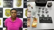 Foragido do Maranhão é preso vendendo drogas e expulsando moradores em Teresina