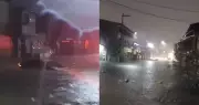 Fortaleza enfrenta segunda maior chuva do ano com alagamentos e carros submersos