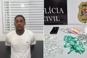 Homem de 26 anos é preso por tráfico de drogas em Guarujá e confessa ligação com o PCC