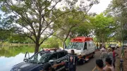Homem morre afogado ao tentar recuperar vara de pesca no Lago Municipal de Conchal