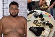 Homem é preso após agredir companheira com 'mata-leão' e socos em São Vicente