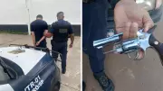 Homem é preso por ameaçar aluno com arma de fogo perto de escola em Iperó, SP