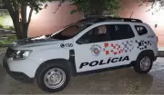 Homem preso por ameaçar filha de morte com enxada em Presidente Epitácio