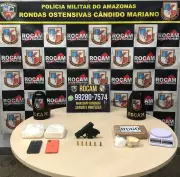 Homem é preso por latrocínio e tráfico na Zona Leste de Manaus após denúncia anônima