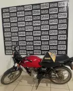 Homem preso usando moto furtada para manobras perigosas em São Romão