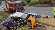 Idoso de 79 anos fica preso às ferragens após ultrapassagem perigosa na BR-365 em Patrocínio