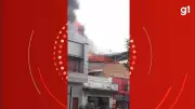 Incêndio atinge supermercado em Teófilo Otoni; vídeos mostram chamas se alastrando