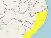 Inmet emite alerta amarelo para chuvas intensas em 53 municípios de Pernambuco