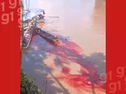 Jordão decreta emergência após derramamento de óleo diesel no Rio Tarauacá