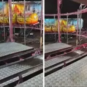 Jovem morre após queda de brinquedo 'minhocão' em parque de Itabirito, Minas Gerais