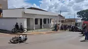 Jovem motociclista é arrastado por 48 metros após grave acidente em Rio Paranaíba