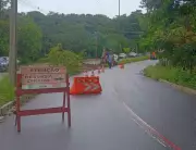 Ladeira do Timbó em João Pessoa tem interdição total após cratera por chuvas