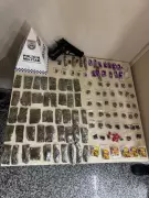 Mais de 1,6 kg de drogas apreendidas em operação policial em Paraty, no Rio de Janeiro