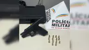 Mecânico é preso após reagir a assalto com arma de registro irregular em Uberaba