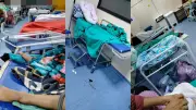 Mães denunciam condições insalubres em área pós-parto de hospital público no Pará