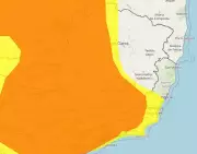 Minas Gerais em alerta laranja para chuvas intensas com ciclone extratropical