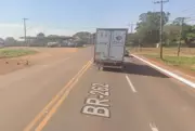 Motociclista de 27 anos morre após colisão frontal com caminhão na BR-262 em Campo Grande