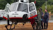 Motociclista em estado grave é resgatada de helicóptero após colisão em Sorocaba
