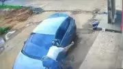 Motociclista sobrevive a atropelamento e troca de tiros em tentativa de homicídio no Ceará