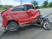 Motorista fica preso às ferragens após grave acidente na BR-408 em São Lourenço da Mata