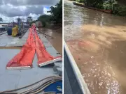 MP-AC investiga vazamento de 15 mil litros de óleo diesel no Rio Tarauacá, no Acre