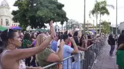 Multidão lota Praça da Estação em Belo Horizonte para Jornada Pascoal gospel
