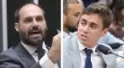 Novo capítulo na briga entre Eduardo Bolsonaro e Nikolas Ferreira: 'Holofotes te fizeram mal'