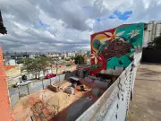 Obra irregular bloqueia vista de mirante histórico na Freguesia do Ó, em São Paulo