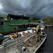 Operação da PF prende caçadores e apreende chifres de búfalo em área de preservação ambiental em Rondônia