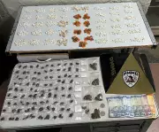 Operação da PM em Montes Claros prende dois por tráfico e apreende drogas enterradas