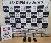 Operação policial apreende 23,6 kg de drogas e prende dois suspeitos em Juruti, Pará