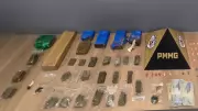 Operação policial apreende grande estoque de drogas e prende homem por tráfico em Manhuaçu