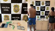 Operação 'Unidos pelo Pó' prende casal por tráfico de drogas em Faro, Pará