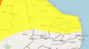 Paraíba em alerta: 118 municípios sob risco de chuvas intensas e ventos fortes