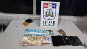 PM apreende drogas, celulares e dinheiro em ação contra tráfico em Santarém