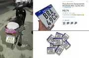 PM apreende moto com placa falsa BRA 49CC encomendada pela internet em Campos