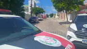 Policial Militar em surto leva à interdição de rua em João Pessoa