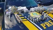 PRF apreende grande carga de medicamentos irregulares em ônibus interestadual no RJ