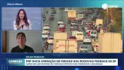 PRF inicia operação especial para o feriado do Dia do Trabalho em SP